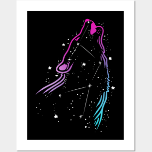 Wolf Constellation Posters and Art